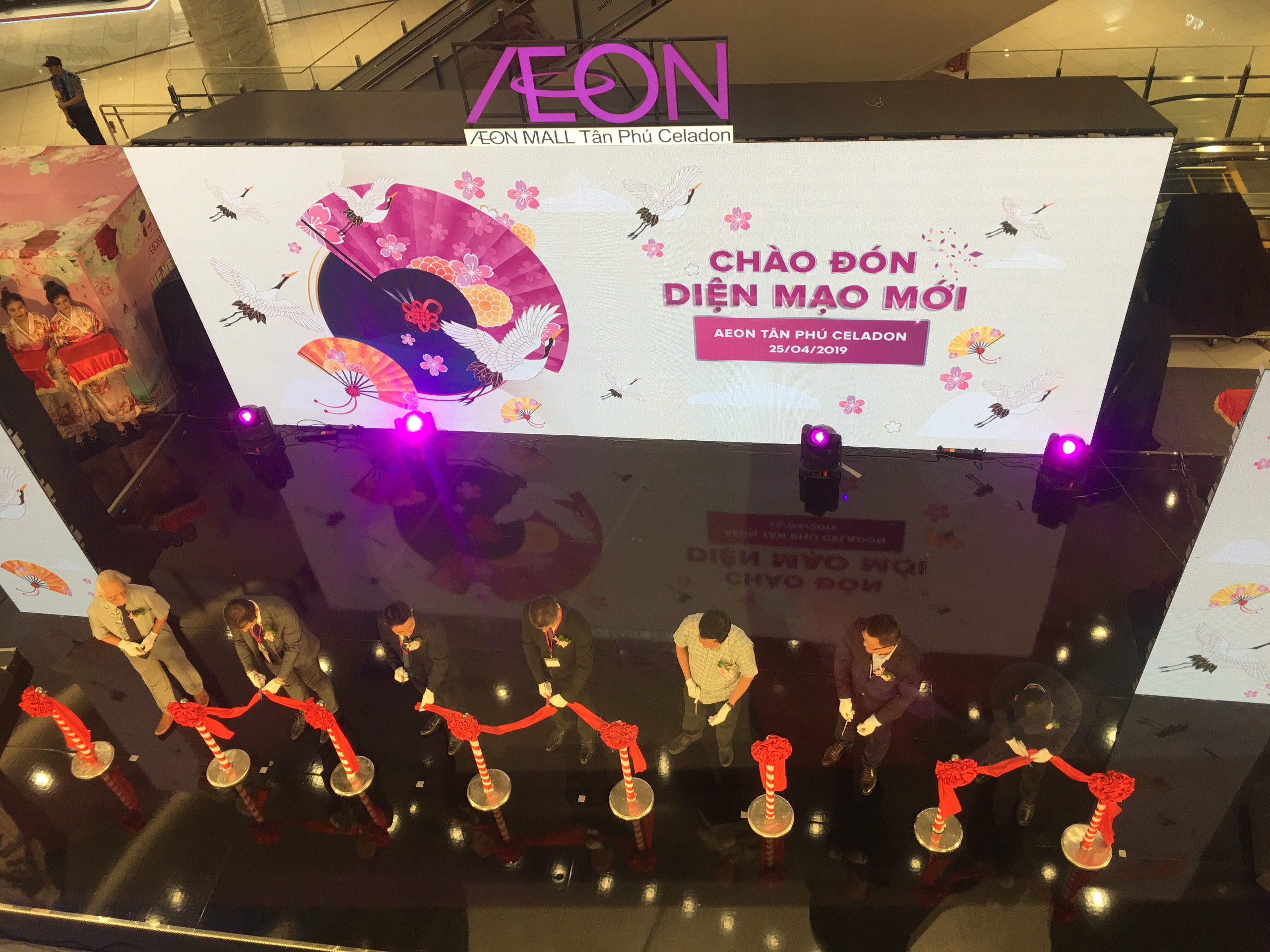 Lê Gia Phúc và toàn cảnh sự kiện khai trương Aeon Mall Tân Phú